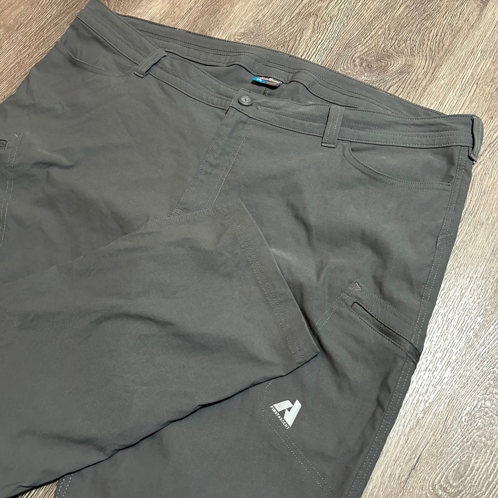 Eddie Bauer Pants 24W Dark Gray First Ascent Guide Hiking Stretch Outdoor